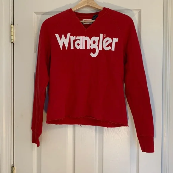 Red wrangler sweatshirt - Picture 1 of 4